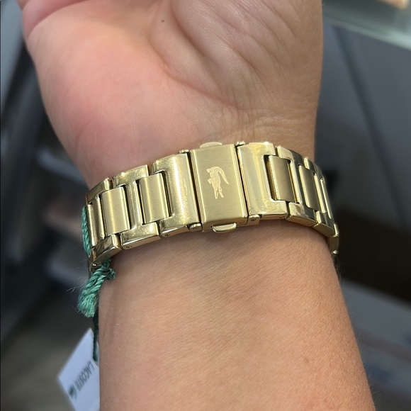 Lacoste Gold Reptile Timepiece - Picture 2 of 2
